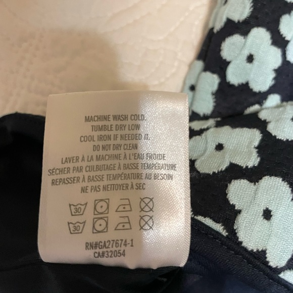 Anthropologie Eva Franco Floral Jacquard Crop Top - Picture 10 of 11